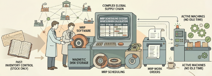 The Birth of MRP (Material Requirements Planning)